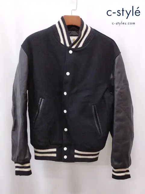 GOLDEN BEAR ゴールデンベア スタジャン M ブラック USA製