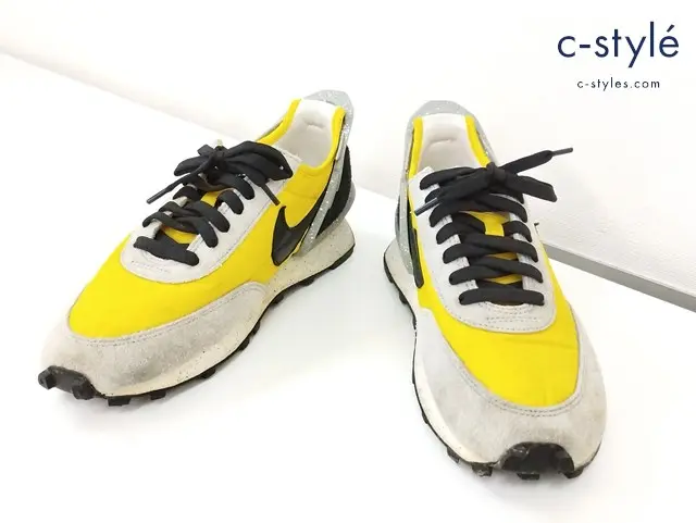 NIKE×UNDERCOVER ナイキ×アンダーカバー スニーカー 26cm イエロー×グレー DAYBREAK BV4594-700