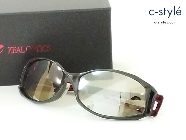 ZEAL OPTICS ジールオプティクス サングラス ブラック Vanq gaga TRUEVIEW SPORTSSILVER MIRRORF-1069