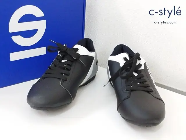 sparco スパルコ ドライビングシューズ 42 ブラック/ホワイト SL-17