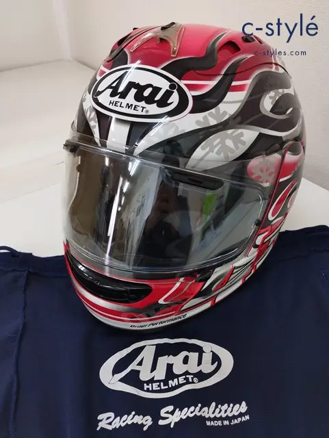 ARAI アライ ヘルメット RX-7X 61.62cm未満 RR5 HAGAカラー フルフェイス ハガ 芳賀 バイク用品