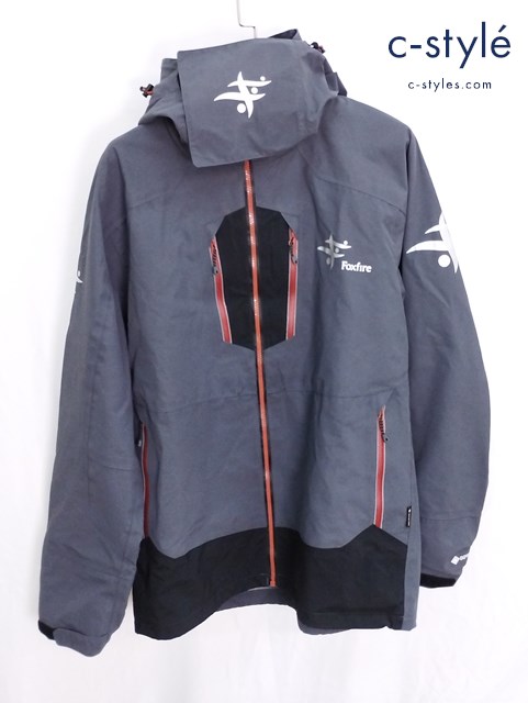 Foxfire フォックスファイヤー GORE-TEX ハイドロマスタージャケット XL ブラック 5014935 フード ジップアップ