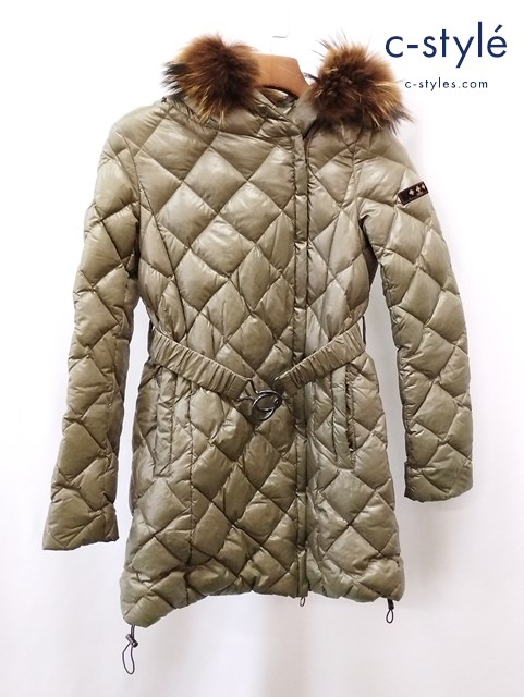 TATRAS タトラス ダウンコート 01 カーキ LTA-4212 レディース