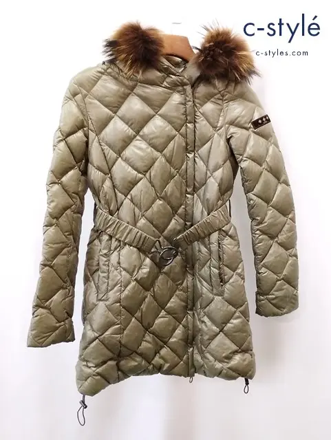 TATRAS タトラス ダウンコート 01 カーキ LTA-4212 レディース