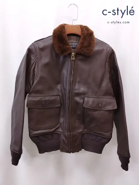 TOYS MCCOY トイズマッコイ G-1 レザージャケット 38 ブラウン MIL-J-7823C