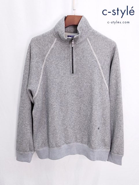 THE NORTH FACE PURPLE LABEL ノースフェイスパープルレーベル ハーフジップスウェット M グレー