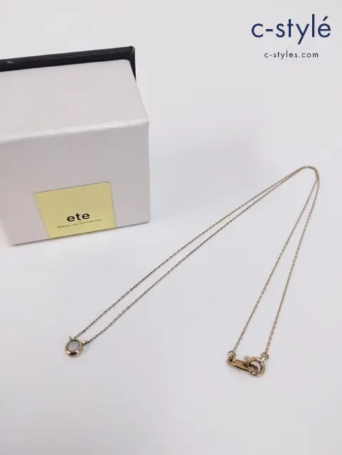 ete エテ オパールネックレス ゴールド 10K