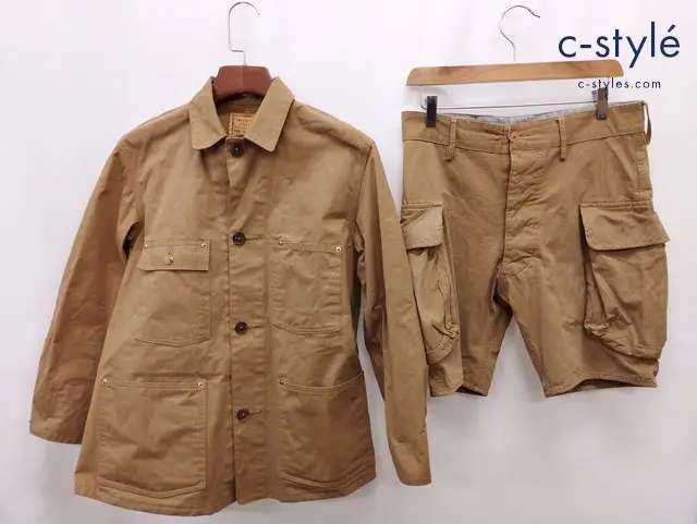 FRANKLIN TAILORED フランクリンテーラード ジャケット 2 ハーフパンツ 6 ベージュ