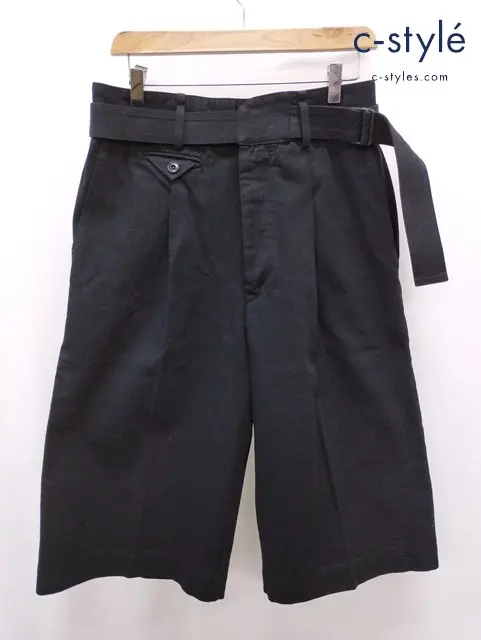 Christophe Lemaire クリストフルメール パンツ 2 ブラック 55331-08120 イタリア製