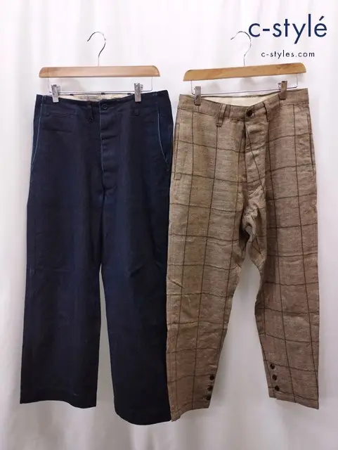 FRANKLIN TAILORED フランクリンテーラード パンツ 31 44 インディゴ ブラウン