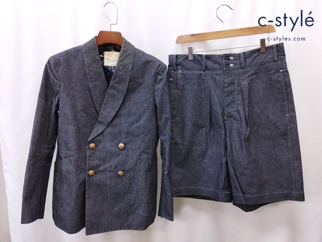 FRANKLIN TAILORED フランクリンテーラード ジャケット ハーフパンツ インディゴ