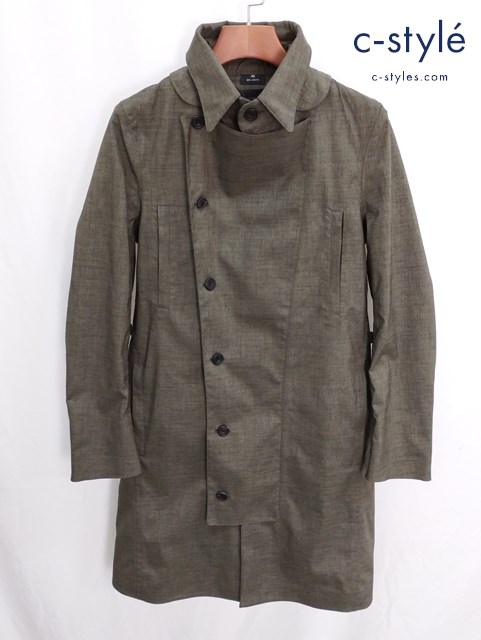 Norwegian Rain ノルウェージャンレイン リサイクルポリエステルフーデッドコート XS カーキ