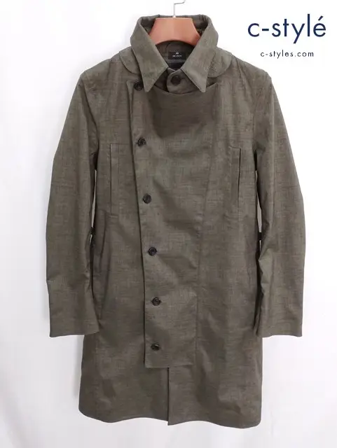 Norwegian Rain ノルウェージャンレイン リサイクルポリエステルフーデッドコート XS カーキ