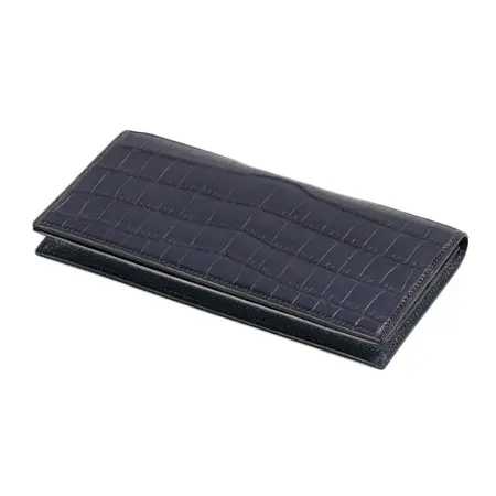 大峡製鞄(オオバセイホウ) 財布 5-1108-4-CRC 束入れ 通し襠 長財布 総クロコダイル 無双仕立て