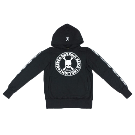 Roen(ロエン) パーカー SPANGLE CIRCLE SKULL P/O HOODIE
