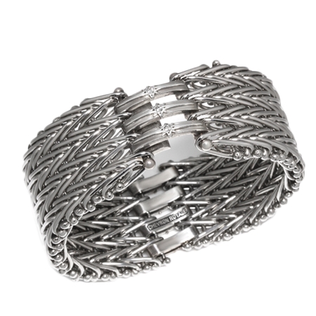 ROYAL ORDER(ロイヤルオーダー) ブレスレット Aerias-bracelet silver w/silver insert