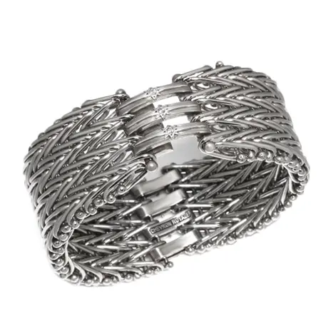 ROYAL ORDER(ロイヤルオーダー) ブレスレット Aerias-bracelet silver w/silver insert