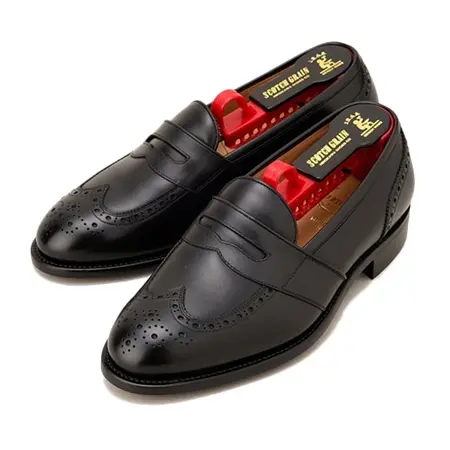 SCOTCH GRAIN(スコッチグレイン) ローファー FLEXIBLE 3510BL（EEE）