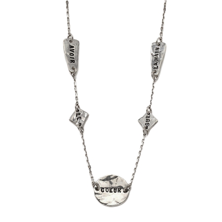 SERGE THORAVAL(セルジュ・トラヴァル) ネックレス ”Avoir le Coeur”　人に優しく