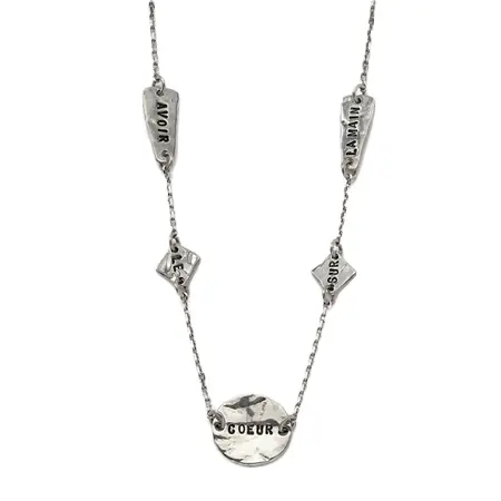 SERGE THORAVAL(セルジュ・トラヴァル) ネックレス ”Avoir le Coeur”　人に優しく