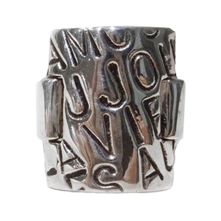 SERGE THORAVAL(セルジュ・トラヴァル) リング “L’AMOUR”プレートリング SILVER