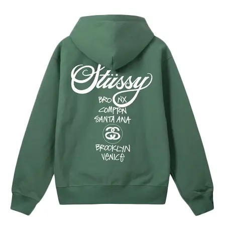 STUSSY(ステューシー) パーカー WORLD TOUR HOODIE