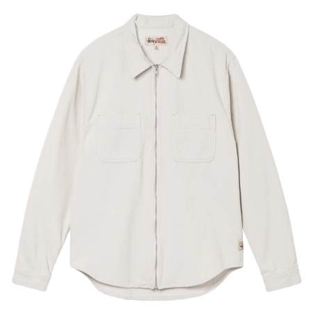 STUSSY(ステューシー) シャツ WIDE WALE CORD ZIP SHIRT