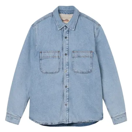 STUSSY(ステューシー) シャツ SHERPA LINED DENIM SHIRT