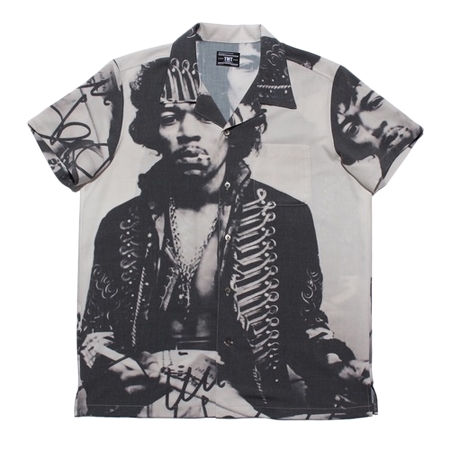 TMT(ティーエムティー) シャツ HYBRID RAYON SHIRTS JIMI HENDRIX