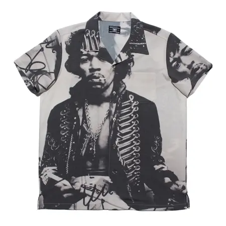 TMT(ティーエムティー) シャツ HYBRID RAYON SHIRTS JIMI HENDRIX