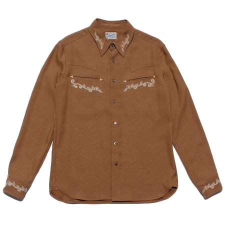 TMT(ティーエムティー) シャツ CUPOOL EMBROIDERY WESTERN SHIRTS