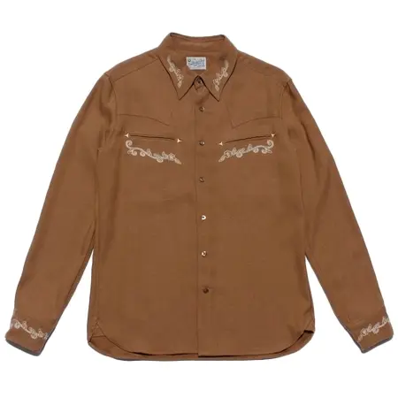 TMT(ティーエムティー) シャツ CUPOOL EMBROIDERY WESTERN SHIRTS