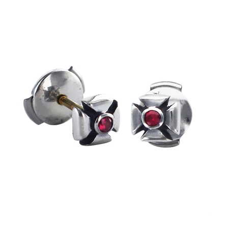 TRAVIS WALKER(トラヴィスワーカー) ピアス OUTLAW STUD EARRING WITH CZ 一個単位