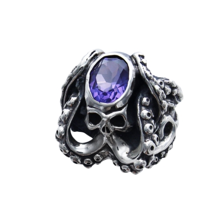 TRAVIS WALKER(トラヴィスワーカー) リング CTHULHU RING WITH STONE