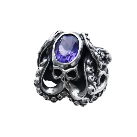 TRAVIS WALKER(トラヴィスワーカー) リング CTHULHU RING WITH STONE