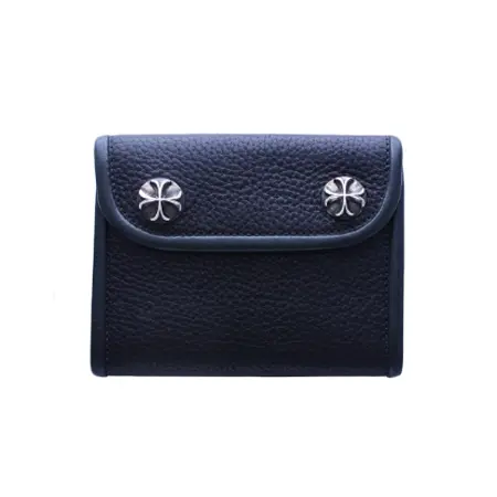 TRAVIS WALKER(トラヴィスワーカー) 財布 SMALL 3-FOLD SKULL & X-BONES WALLET