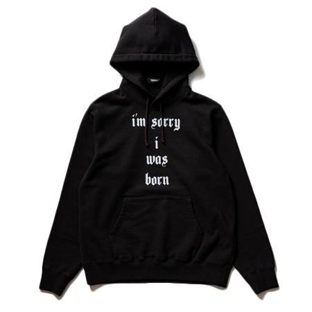 UNDERCOVER×RATS(アンダーカバー×ラッツ) ‘I’M SORRY I WAS BORN’ HOODIE