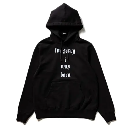UNDERCOVER×RATS(アンダーカバー×ラッツ) ‘I’M SORRY I WAS BORN’ HOODIE