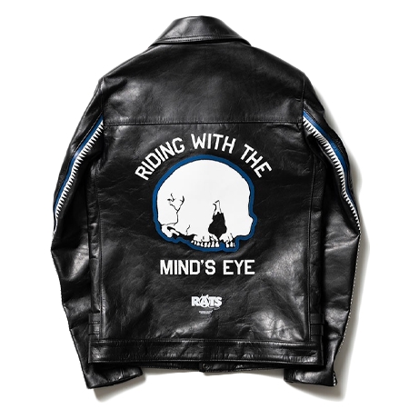 UNDERCOVER×RATS(アンダーカバー×ラッツ) ‘MIND’S EYE’ LEATHER JACKET