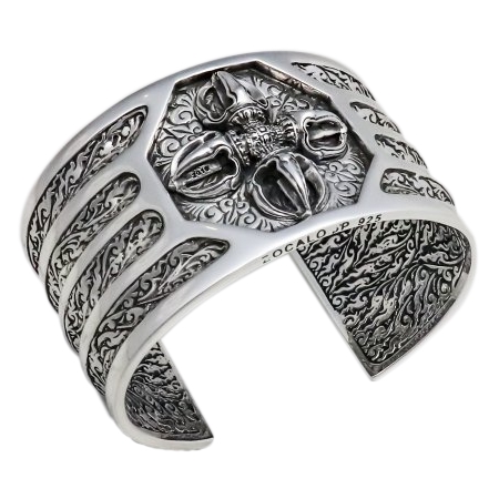ZOCALO(ソカロ) ブレスレット クラウン・ダブル・ドージェ・バングル : Crown Double Dorje Bangle