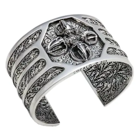 ZOCALO(ソカロ) ブレスレット クラウン・ダブル・ドージェ・バングル : Crown Double Dorje Bangle