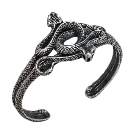 ZOCALO(ソカロ) ブレスレット ダブル・スネーク・バングル : Double Snake Bangle