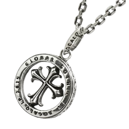 ZOCALO(ソカロ) ネックレス クレスト・オブ・ヴァジェラ・S ペンダント + アンカースクエア・ネックレスチェーン 50cm セットモデル