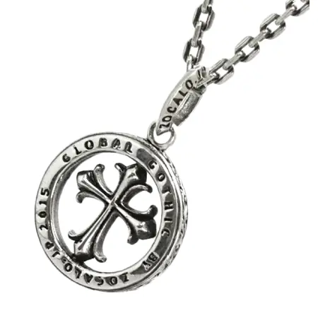 ZOCALO(ソカロ) ネックレス クレスト・オブ・ヴァジェラ・S ペンダント + アンカースクエア・ネックレスチェーン 50cm セットモデル