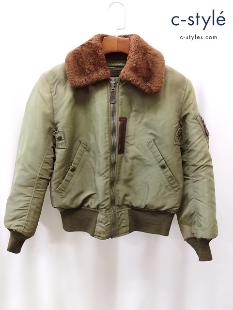 BuzzRickson’s バズリクソンズ B-15C フライトジャケット 36 カーキ M13258 U.S. AIR FORCE