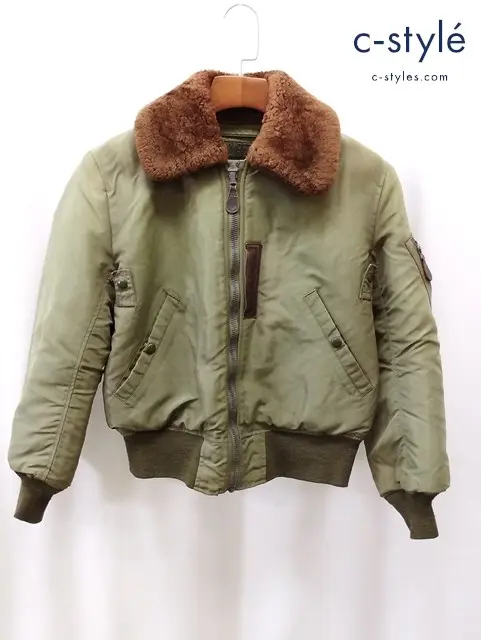 BuzzRickson’s バズリクソンズ B-15C フライトジャケット 36 カーキ M13258 U.S. AIR FORCE