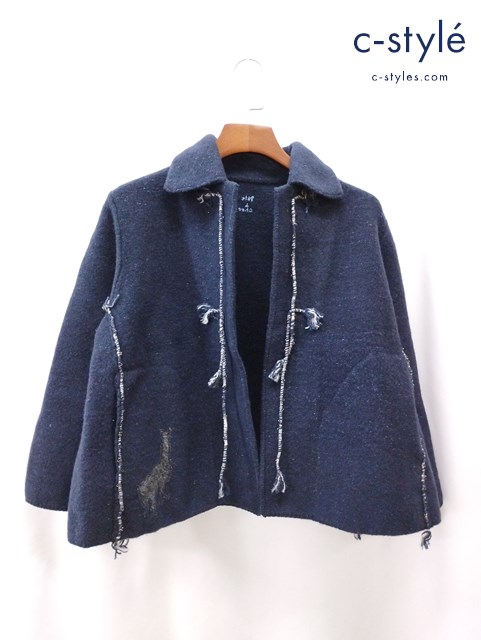 45R pate a chou パトアシュ ウールジャケット ネイビー系 60910095 レディース