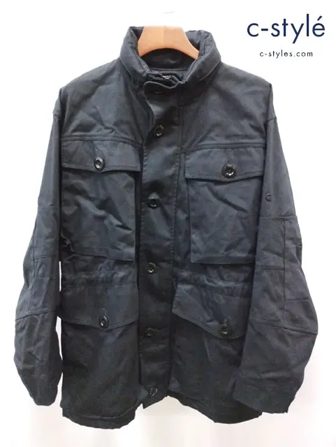 G-STAR RAW ジースターロゥ フィールドジャケット M ブラック TORNE OVERSIZED FIELD JKT フード収納