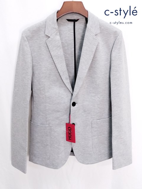 HUGO BOSS ヒューゴボス スリムジャケット 46 グレー 2B agaltus204j1 50454551