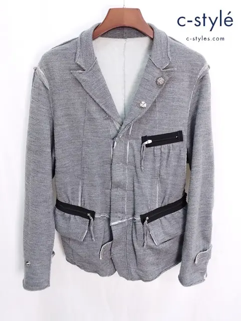 TAKAHIRO MIYASHITA TheSoloIst. タカヒロミヤシタザソロイスト イージージャケット S グレー s.0019